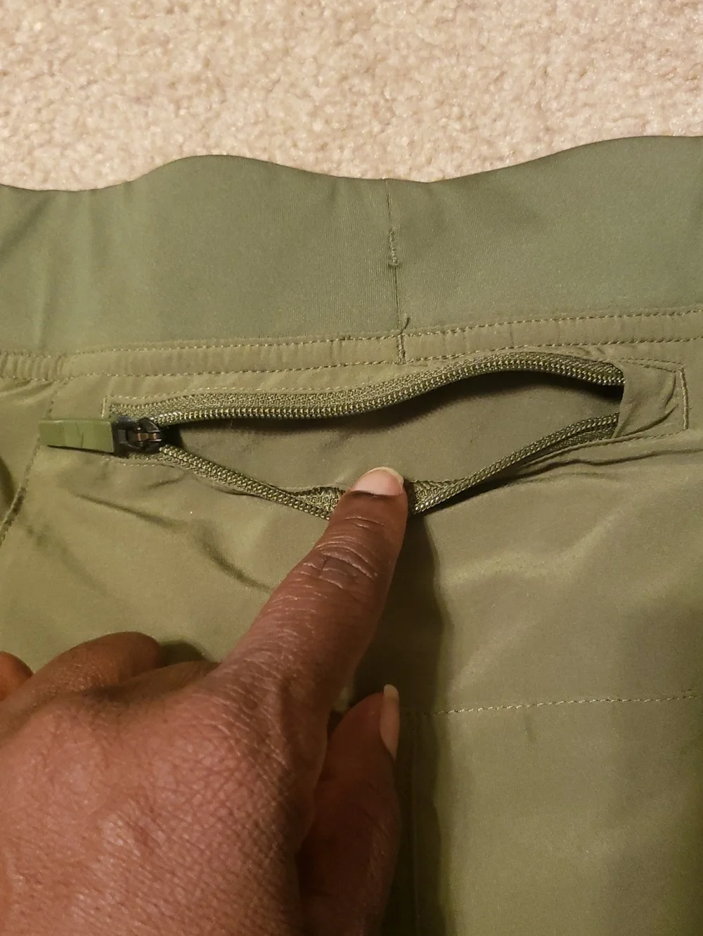 Brooks Men's Green Sherpa 5' Running Shorts